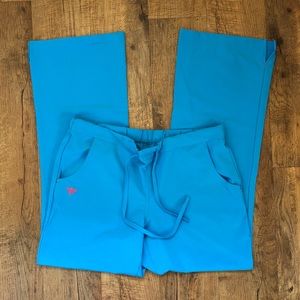 MED COUTURE Medical Uniform Scrub Pant - Blue, Medium